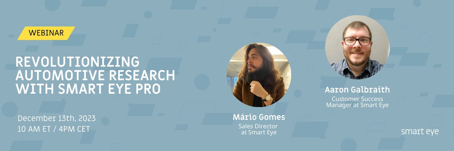 Revolutionizing Automotive Research with Smart Eye Pro
