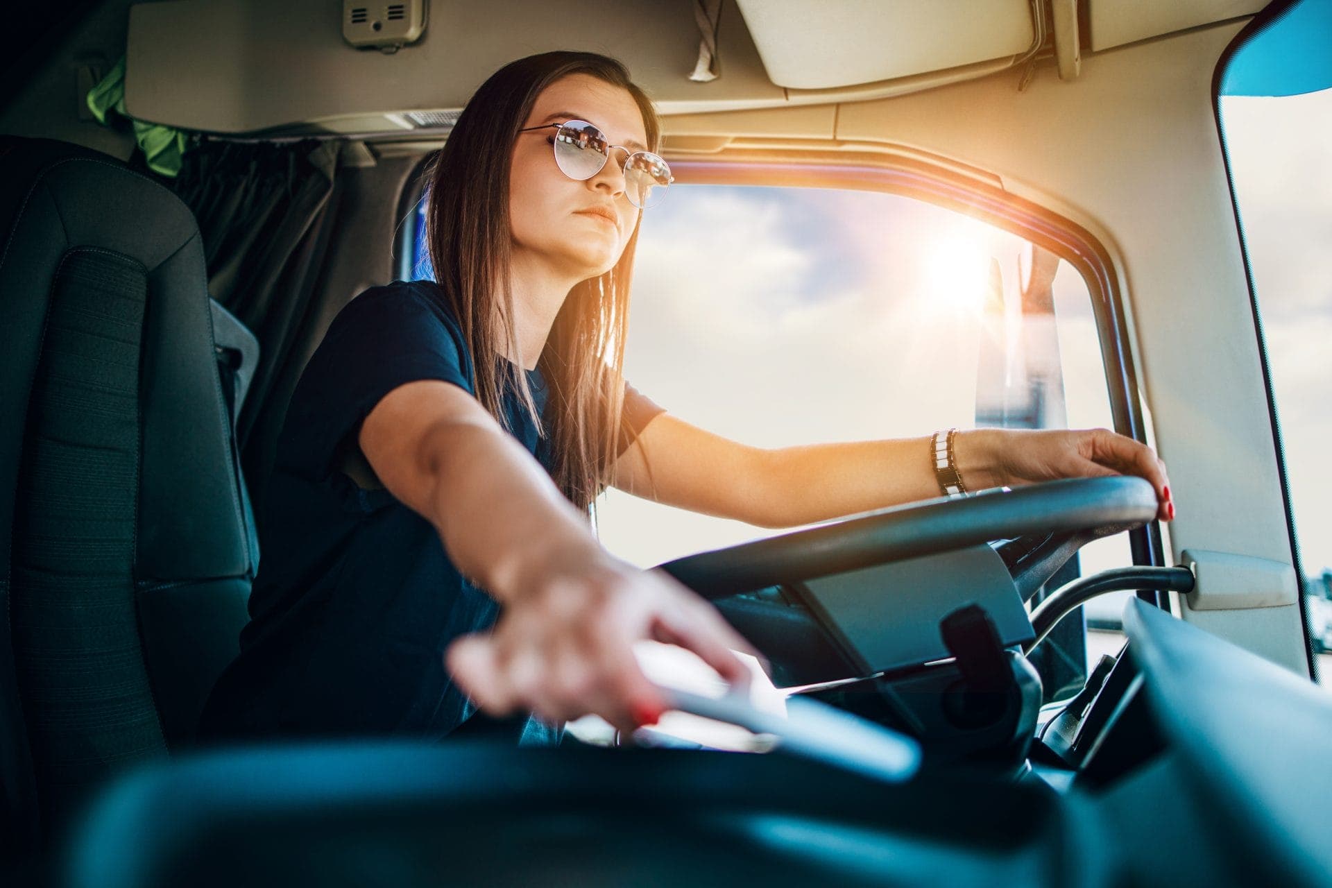 trucker driver monitoring system