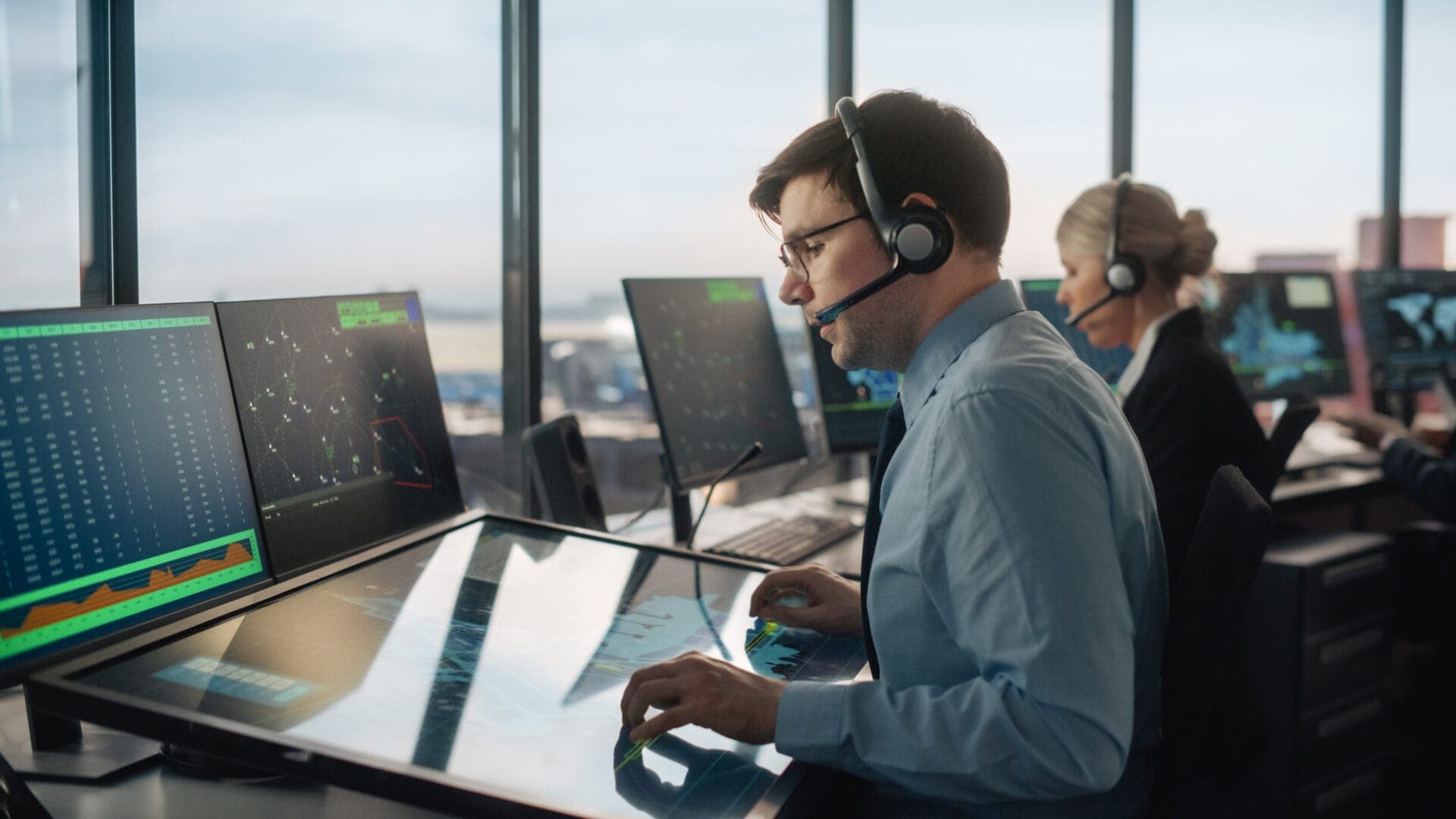 eye tracking for air traffic control